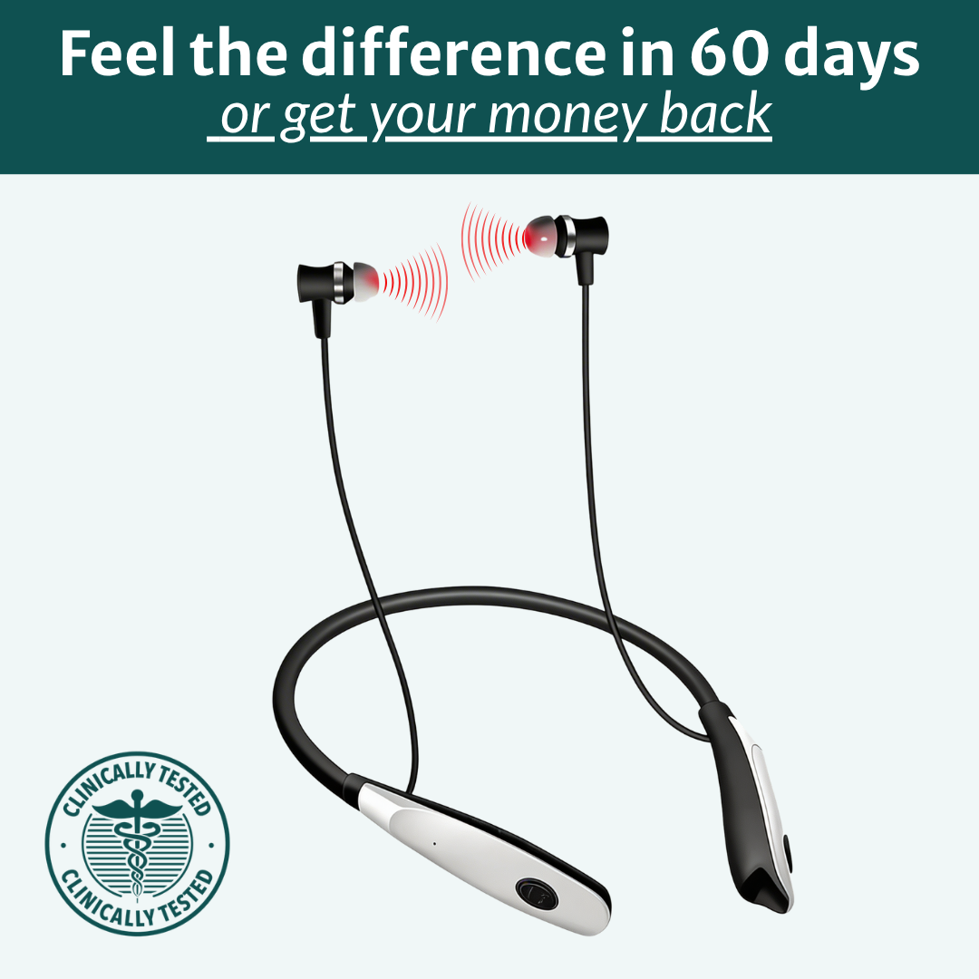 HearGlow™ Patented Red Light Therapy Device