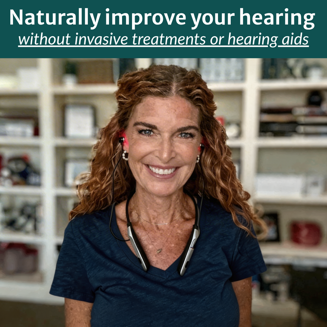 HearGlow™ Patented Red Light Therapy Device