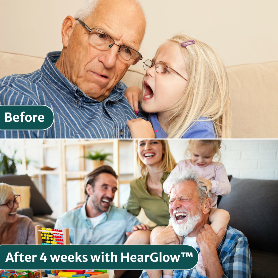 HearGlow™ Patented Red Light Therapy Device